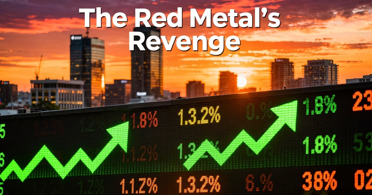 The Red Metal’s Revenge: Why Copper is Testing the Stratosphere This April