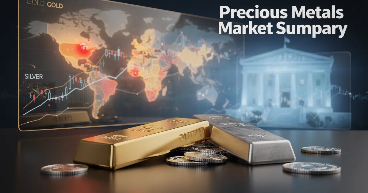 Precious Metals Market Summary: Geopolitics and Fed Tensions Drive Late April Consolidation